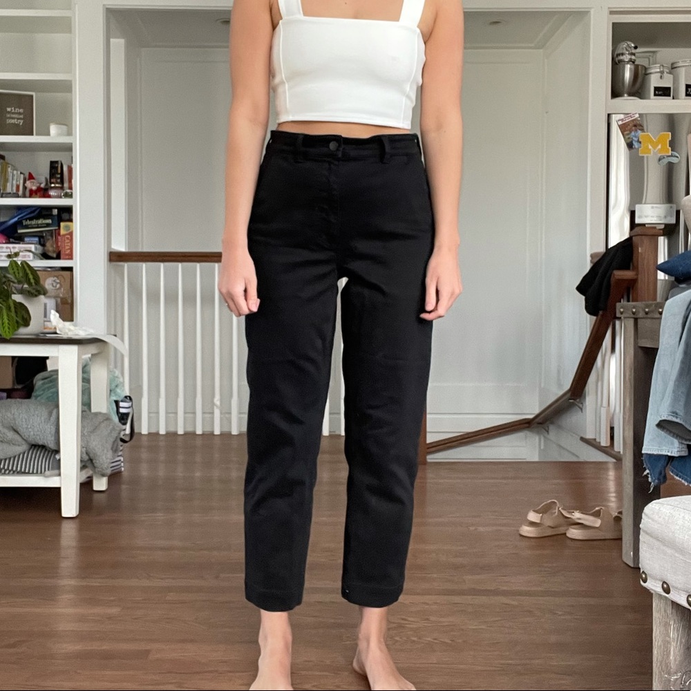 Everlane Straight Leg Crop Pants